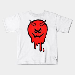 Devil Melting Kids T-Shirt